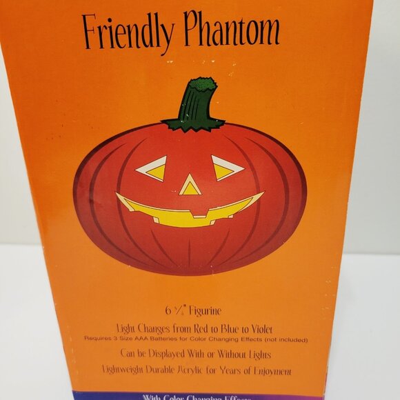 2004 Halloween Harvest Collection Friendly Phantom Color Changing Light Up Ghost - Picture 5 of 5